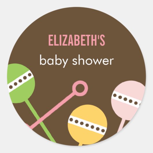 ラッモダントルのスティッカー ラウンドシール (正面)