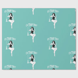 ラッユニークピング紙-台形 ラッピングペーパー