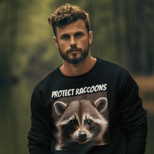 ラッ保護クコンRACCOON Tシャツ
