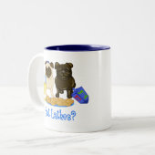 ラッ得クス?ハヌッカプグマグ ツートーンマグカップ (正面左)