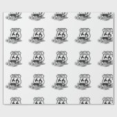 ラッ改造ピング紙 ラッピングペーパー (フラット)