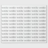 ラッ書プ紙 ラッピングペーパー (フラット)