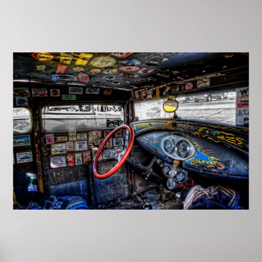 ラッ熱狂するトインテリア ポスター (正面)