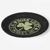 ラッ生まれクオンセントパトリックの日アイルランド誕生日 ペーパープレート (アングル)