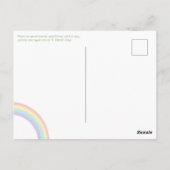 ラッ祝クな猫と聖パトリックの日 ポストカード (裏面)