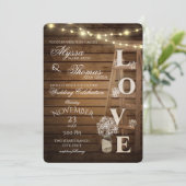 ラッ素朴ダーとライトの愛結婚の 招待状 (スタンド正面)