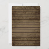 ラッ素朴ダーとライトの愛結婚の 招待状 (裏面)