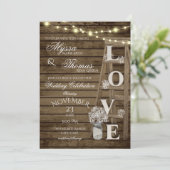 ラッ素朴ダーラヴ結婚の背面の詳細 招待状 (スタンド正面)