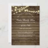 ラッ素朴ダーラヴ結婚の背面の詳細 招待状 (裏面)