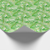 ラッ離れプ紙のバナナ転が ラッピングペーパー (角)