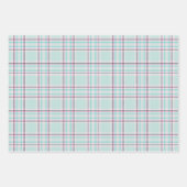 ラッ霜の降りたピング紙セット3枚 ラッピングペーパーシート (正面2)