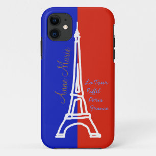 ラツアーエッフェルパリパーソナライズされた iPhone 11 ケース