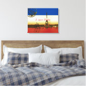 ラツアーエッフェル キャンバスプリント (インサイチュ (寝室))