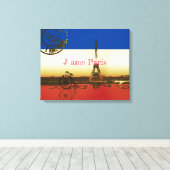 ラツアーエッフェル キャンバスプリント (インサイチュ (ウッドフロア))