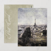 ラツアーエッフェル ポストカード (正面/裏面)