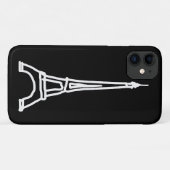 ラツアーエッフェル Case-Mate iPhoneケース (裏面(横))