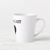 ラテおもしろいコーヒーラバーロマンチックカップ カフェラテマグ (右)