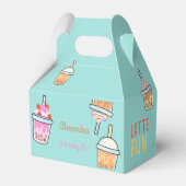 ラテおもしろいコーヒーbobba紅茶の誕生日 フェイバーボックス (正面サイド)