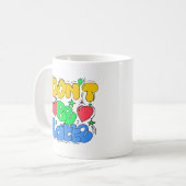 ラテじゃないよ コーヒーマグカップ (正面左)