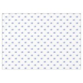 ラテとホイップクリーム（青） テーブルクロス (正面(横))