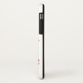 ラテとラブカップ、手とコーヒー引用文 Case-Mate iPhoneケース (裏面/左)