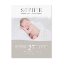 ラテの完全さの写真の誕生の発表