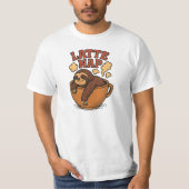 ラテの昼寝 Tシャツ (正面)