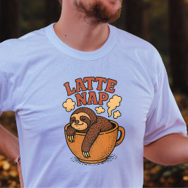ラテの昼寝 Tシャツ