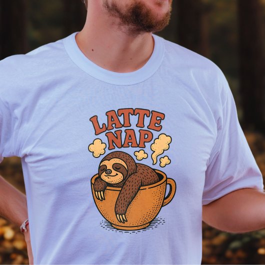 ラテの昼寝 Tシャツ