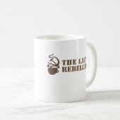 ラテの暴動のマグ コーヒーマグカップ (正面右)