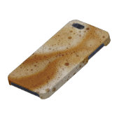 ラテの泡のiPhone 5の場合 iPhoneケース (下部)