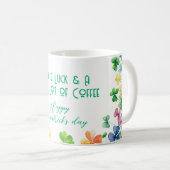 ラテの運とコーヒーの全部 コーヒーマグカップ (正面右)