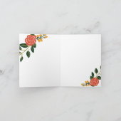 ラテを感謝していしています サンキューカード (内部)