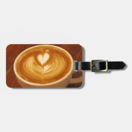 ラテアートコーヒーラブ ラゲッジタグ