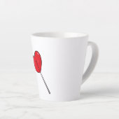 ラテアートマグカップ カフェラテマグ (右アングル)
