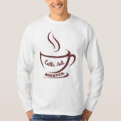 ラテアートマスターTシャツ Tシャツ (正面)