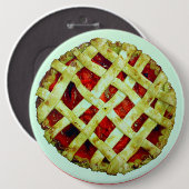 ラティクラストラストロベリーパイボタン 缶バッジ (正面&裏面)