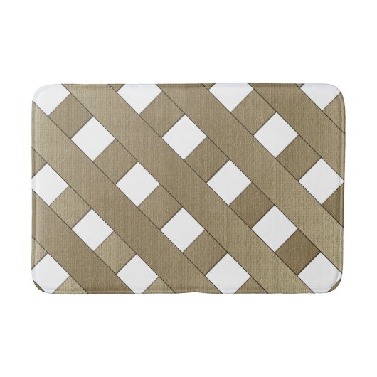 ラティスのフェンスbyシャーリーテイラー バスマット (正面)