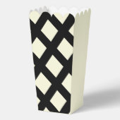 ラティスポップコーンボックス(クリームとブラック) フェイバーボックス (正面)
