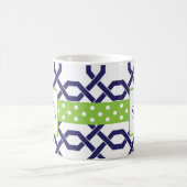 ラティス&グロスグレインモノグラムのマグ コーヒーマグカップ (中央)