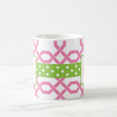 ラティス&グロスグレインモノグラムのマグ コーヒーマグカップ (中央)