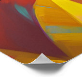 ラティノス踊りインアマイアミナイトクラブ絵画ズ ポスター (角)