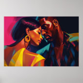 ラティノス踊りインアマイアミナイトクラブ絵画ズ ポスター (正面)