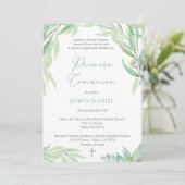 ラティノ第1コミューニオンパーティープリメラ組合 招待状 (スタンド正面)