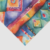 ラティーノブライト色ブランケットのパターンの切り離し 薄葉紙 (詳細)