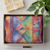 ラティーノブライト色ブランケットのパターンの切り離し 薄葉紙 (ギフト)