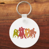 ラテカラフルンダンサー キーホルダー (正面)