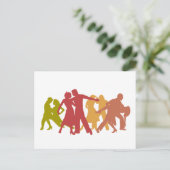 ラテカラフルンダンサー ポストカード (スタンド正面)