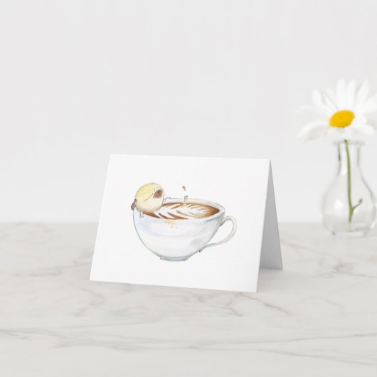 ラテカード カード (小さな植物)