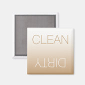 ラテグラデーションクモダンリークリーン汚れ食洗機磁石 マグネット (正面/裏面)